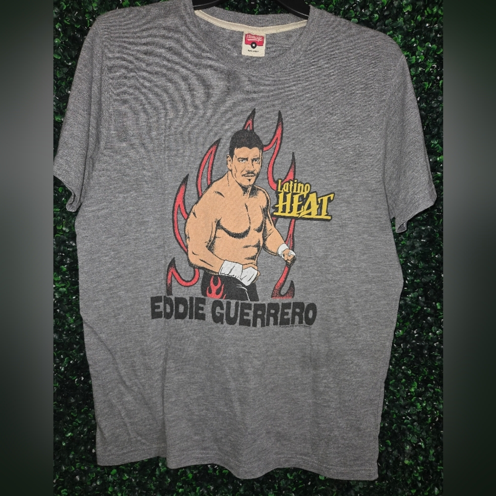 Homage WWE Eddie Guerrero Latino Heat WWF Wrestling Shirt Mens Medium Unisex